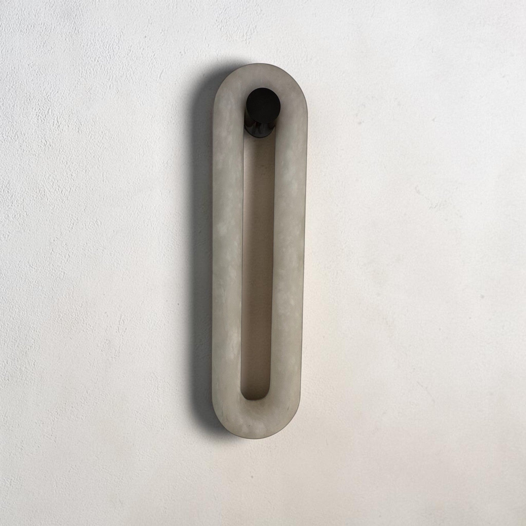 Fino Alabaster Loop Wall Light - Long