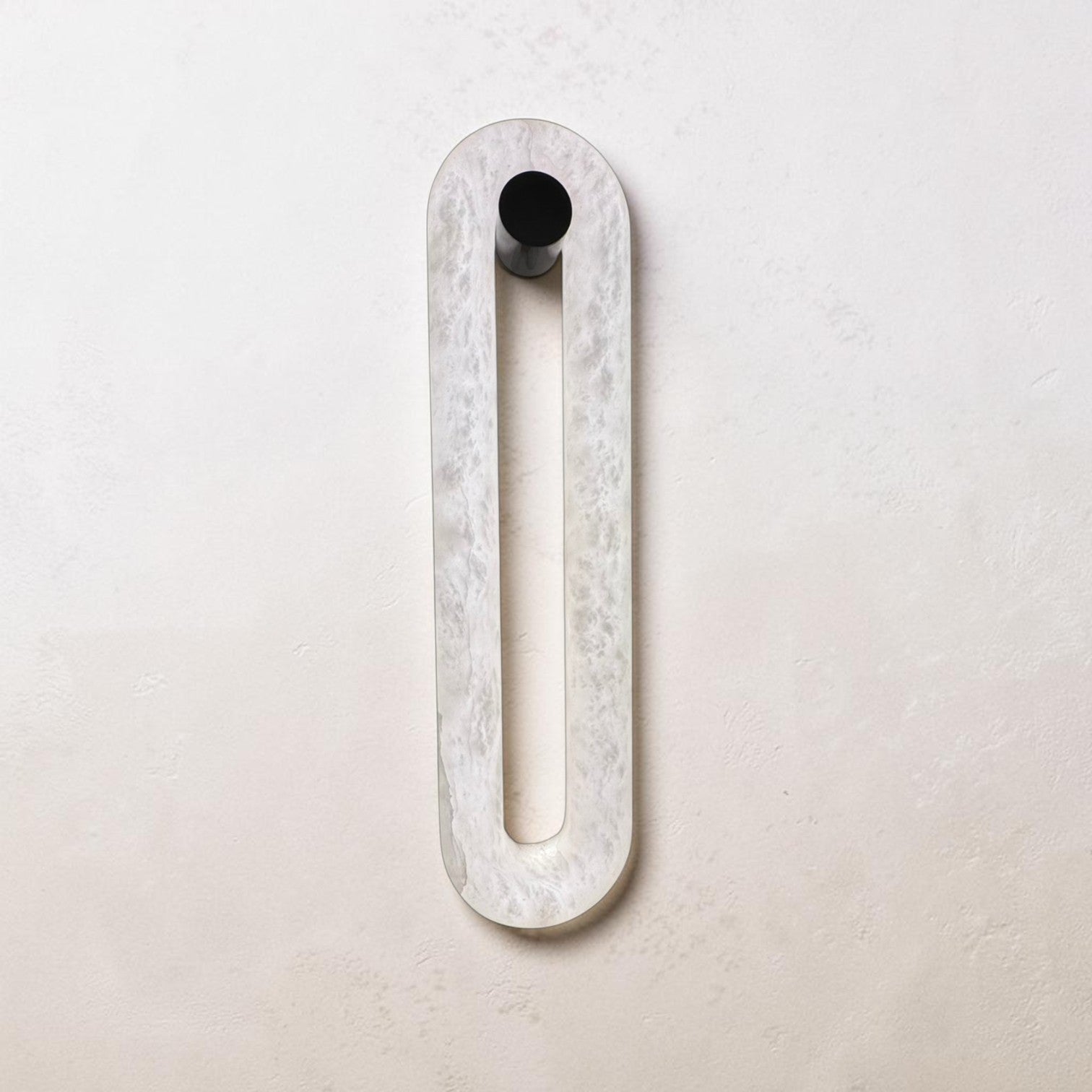 Fino Alabaster Loop Wall Light - Long