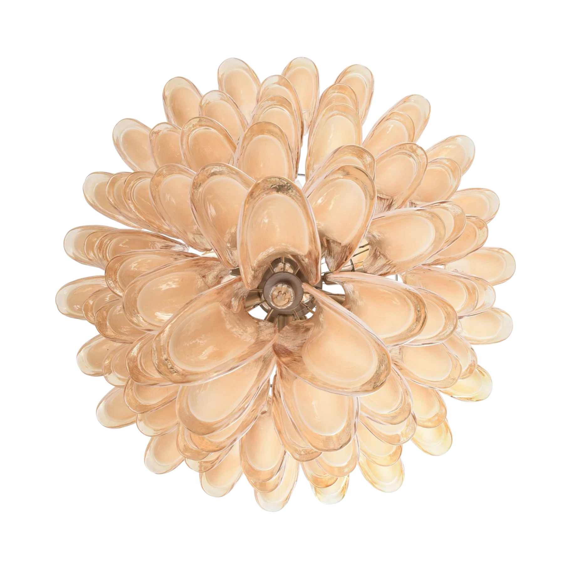 Fiorella Murano Petal Glass Chandelier (7 layer)