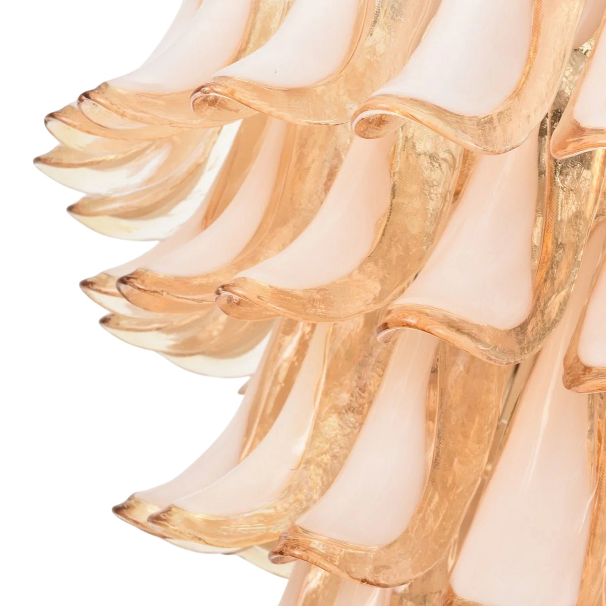 Fiorella Murano Petal Glass Chandelier (7 layer)