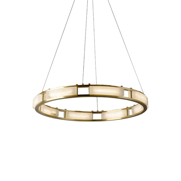 Floyd Alabaster Ring Chandelier Pendant Lamp