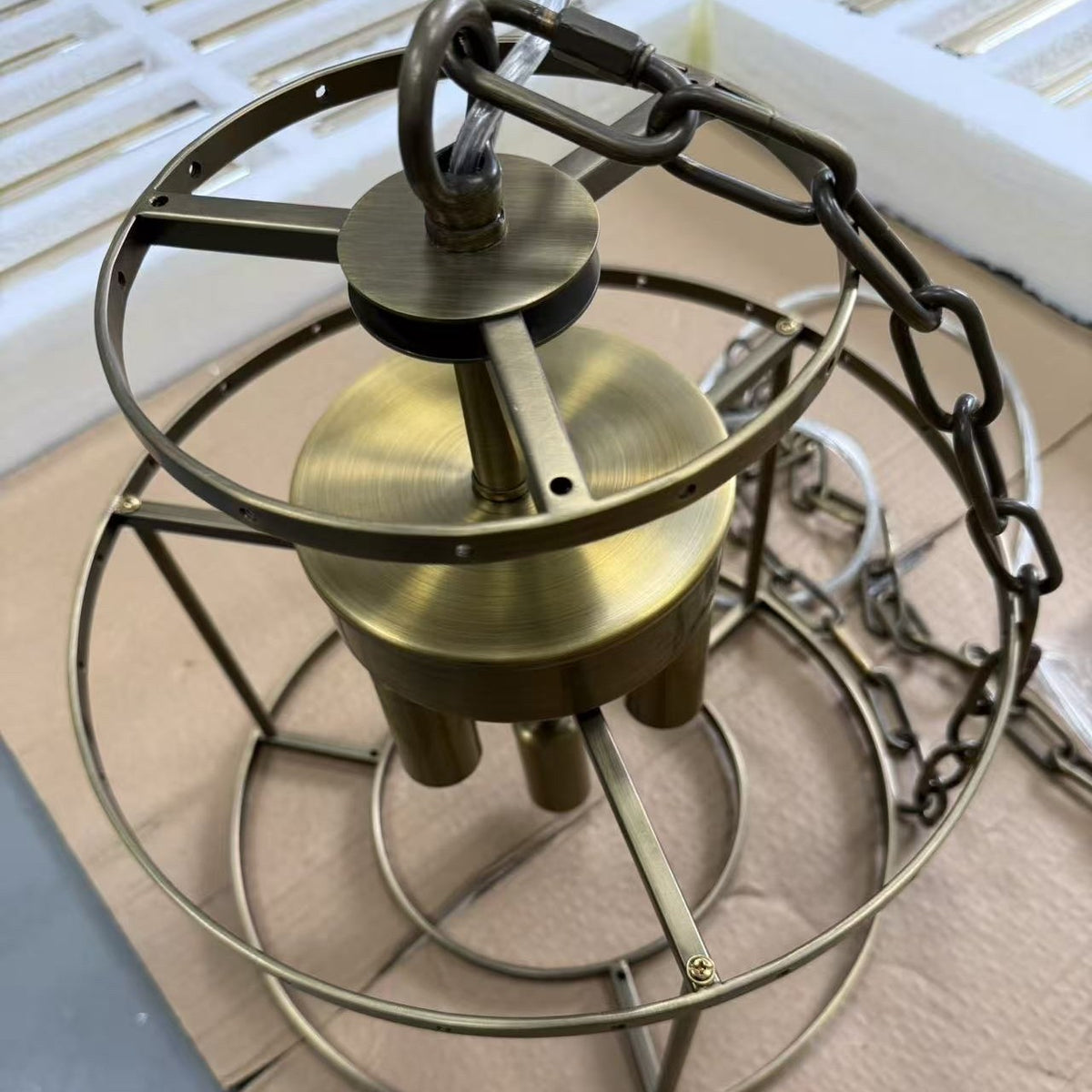 Anabela Champagne Glass Chandelier