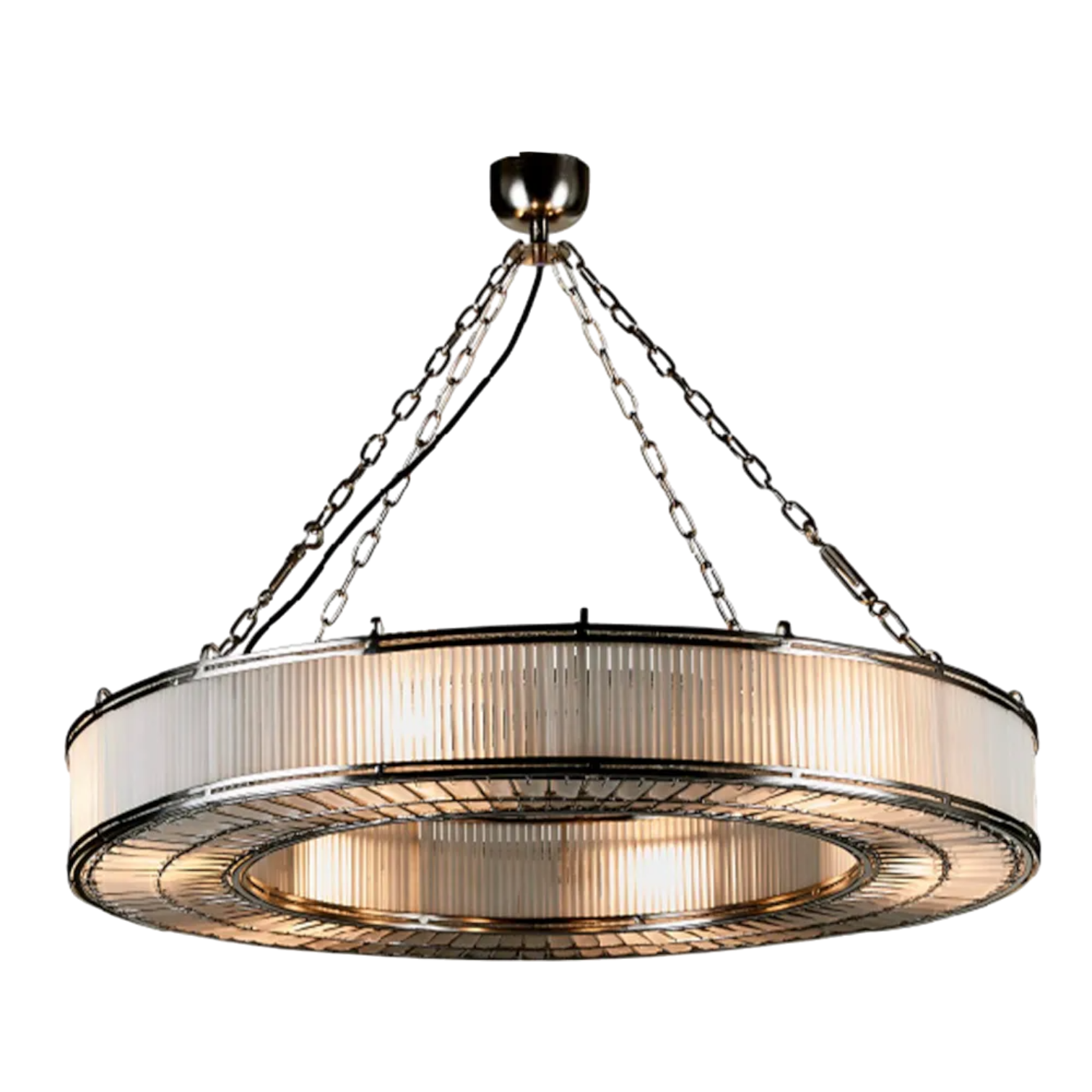 Franschhoek Ceiling Pendant Large Silver ELJE60270