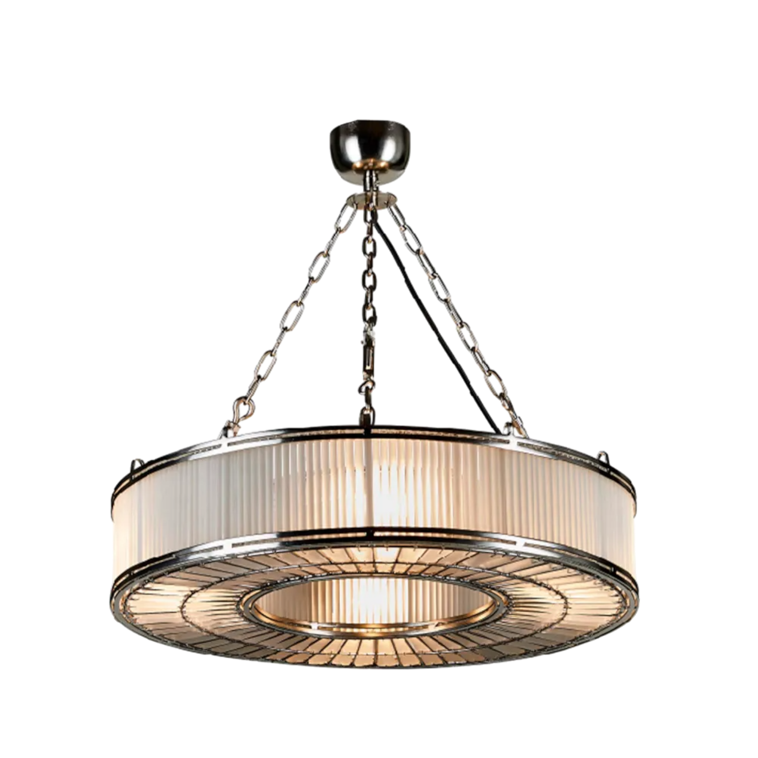 Franschhoek Ceiling Pendant Medium Silver ELJE60269