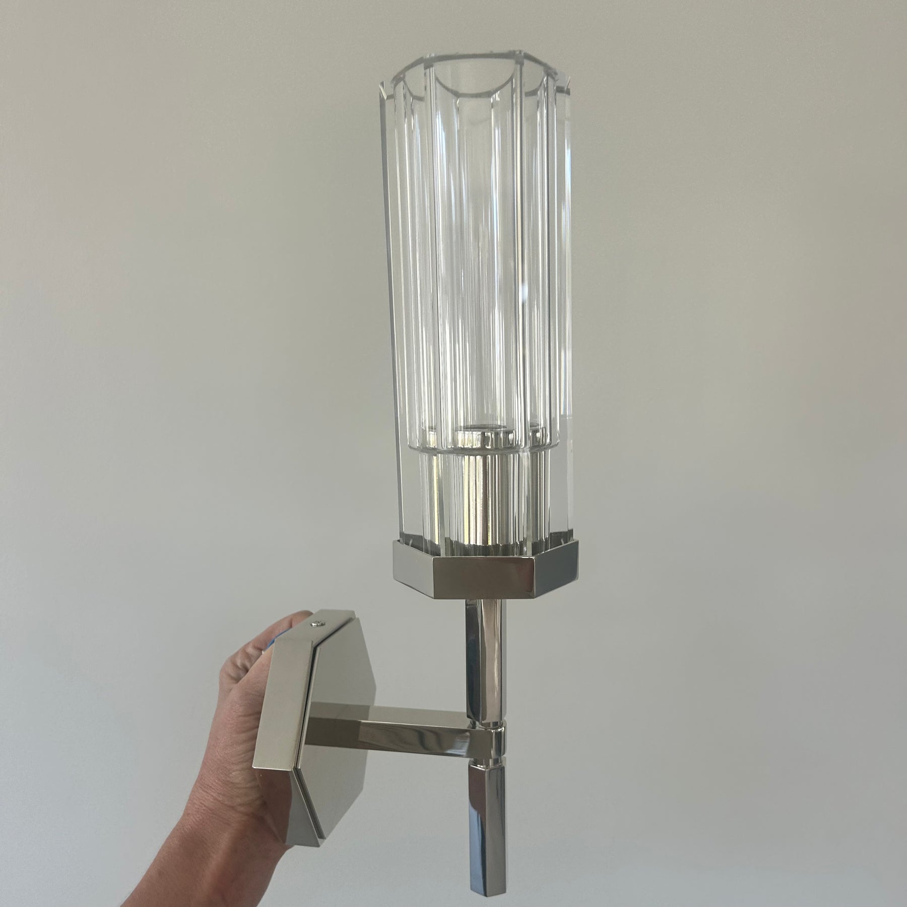 Stirling Nickel Wall Lamp (H370mm)