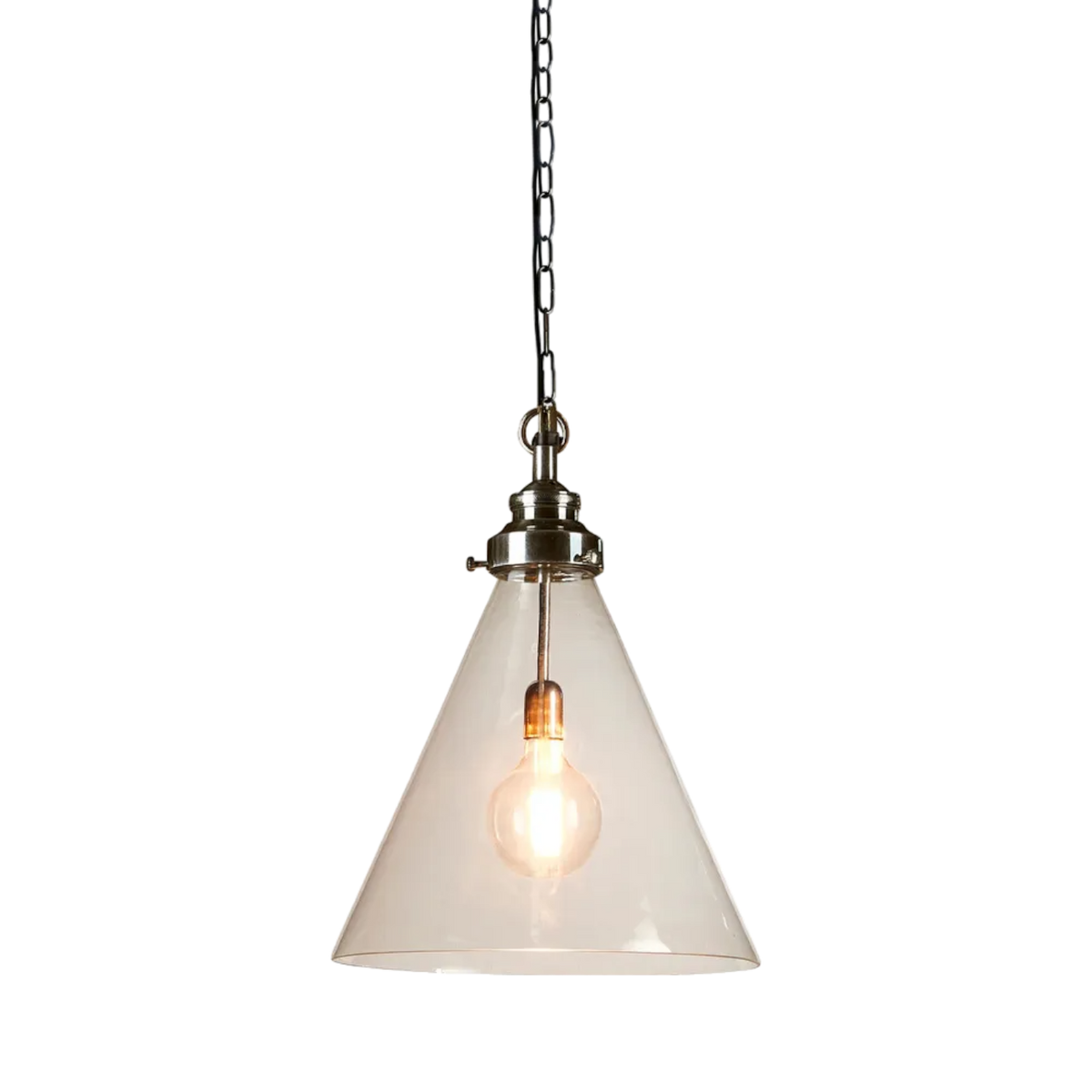 Gadsden Ceiling Pendant Medium Silver ELPIM51961AS