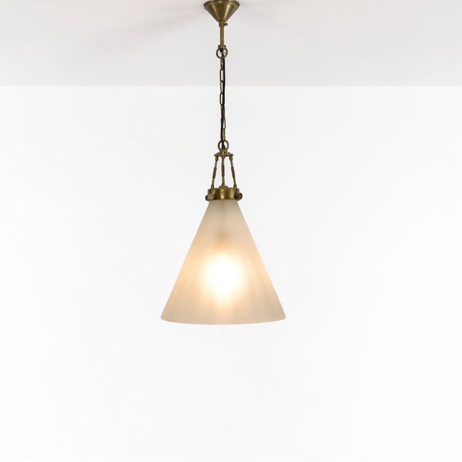 Gadsden Ceiling Pendant Large Brass ELPIM59001AB