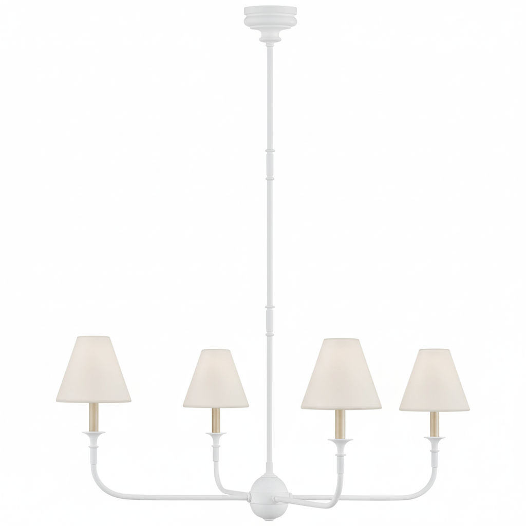 Edith 4 lamp chandelier
