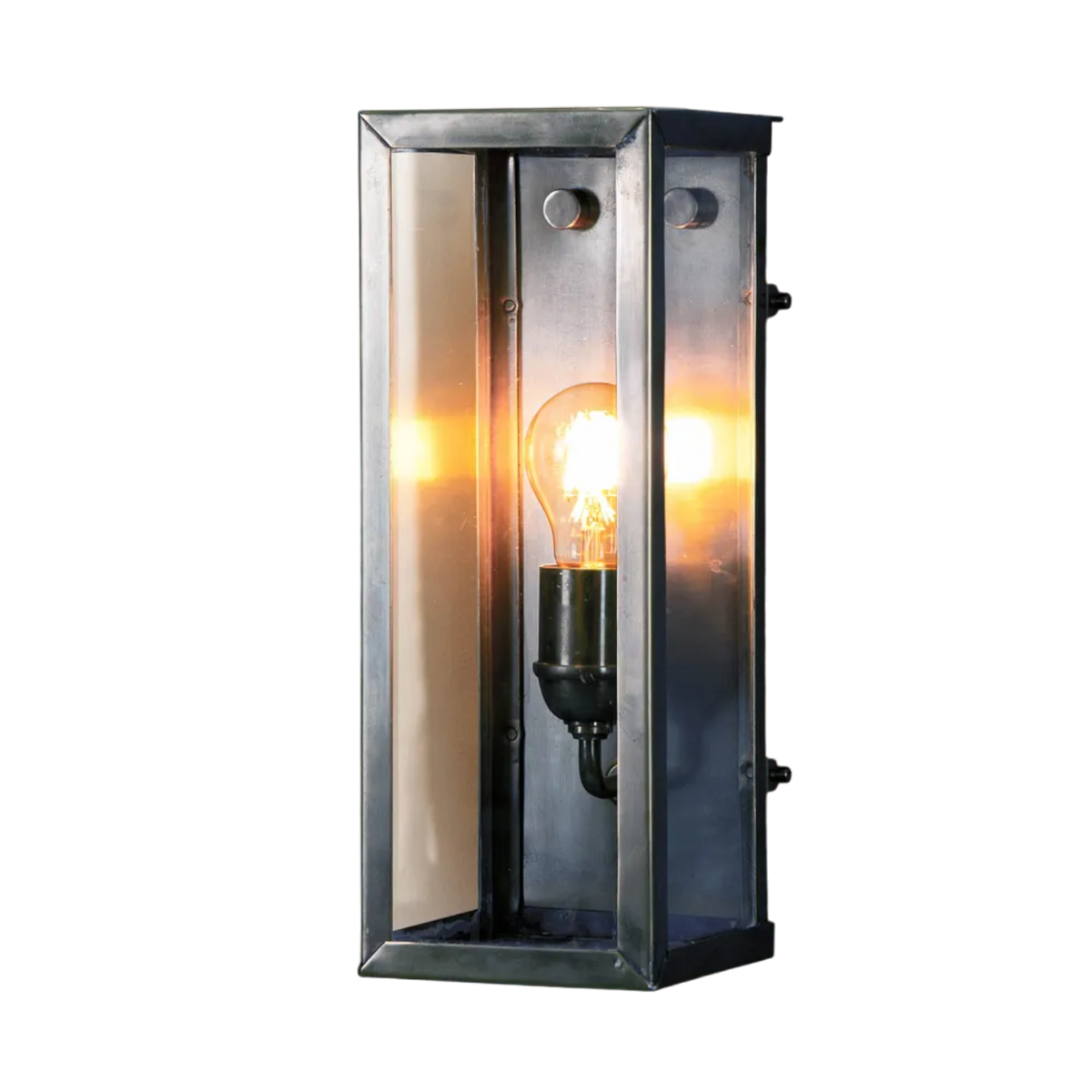 Goodman Outdoor Wall Light Small Antique Silver