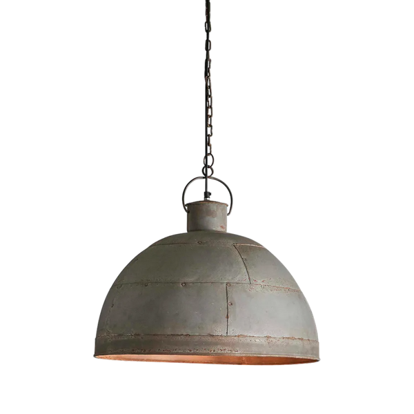 Granada Ceiling Pendant Medium Vintage Grey (SKU ZAF10100GR)