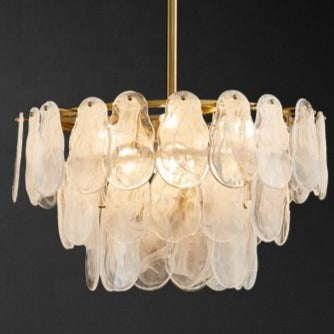 Quinn Organic Glass Wall Sconce