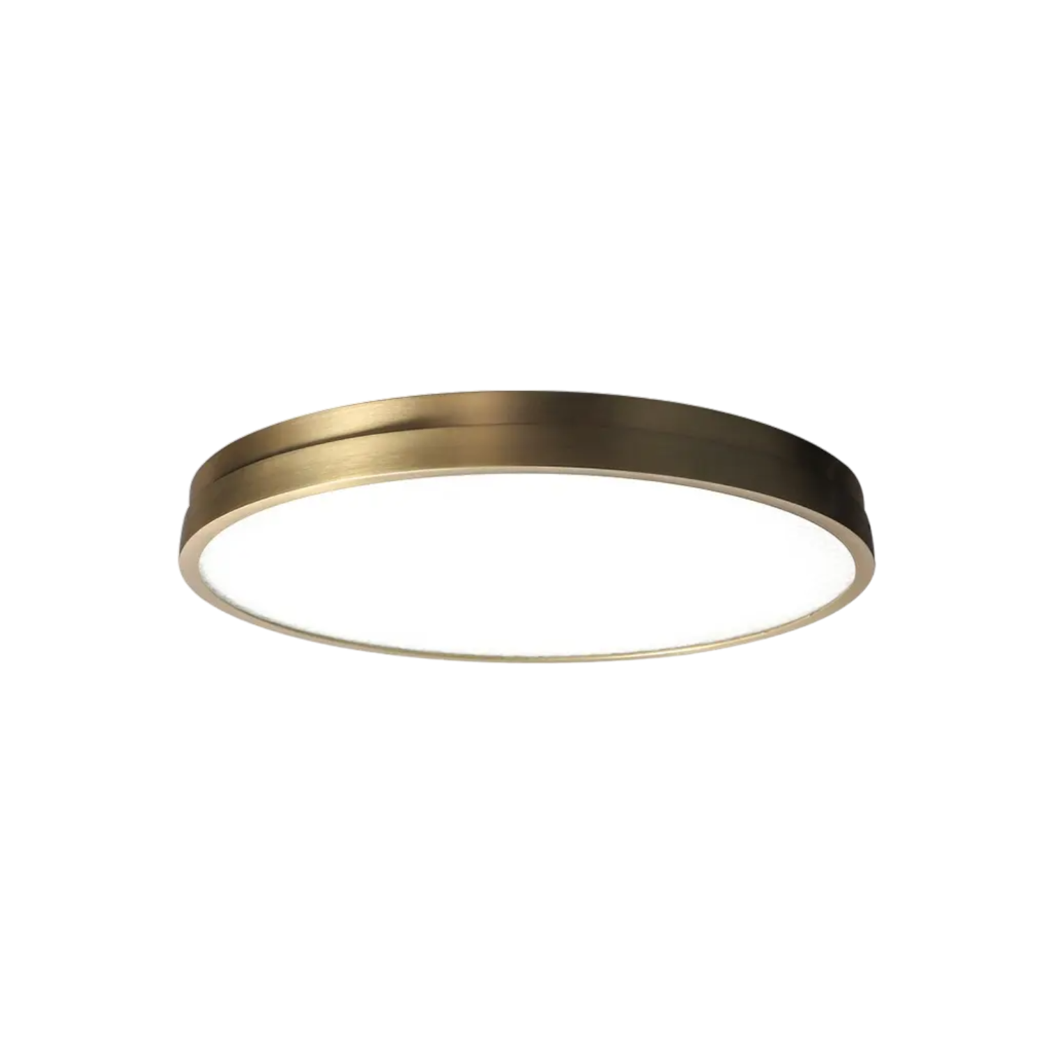 Bethany Brass Round Ceiling Lamp