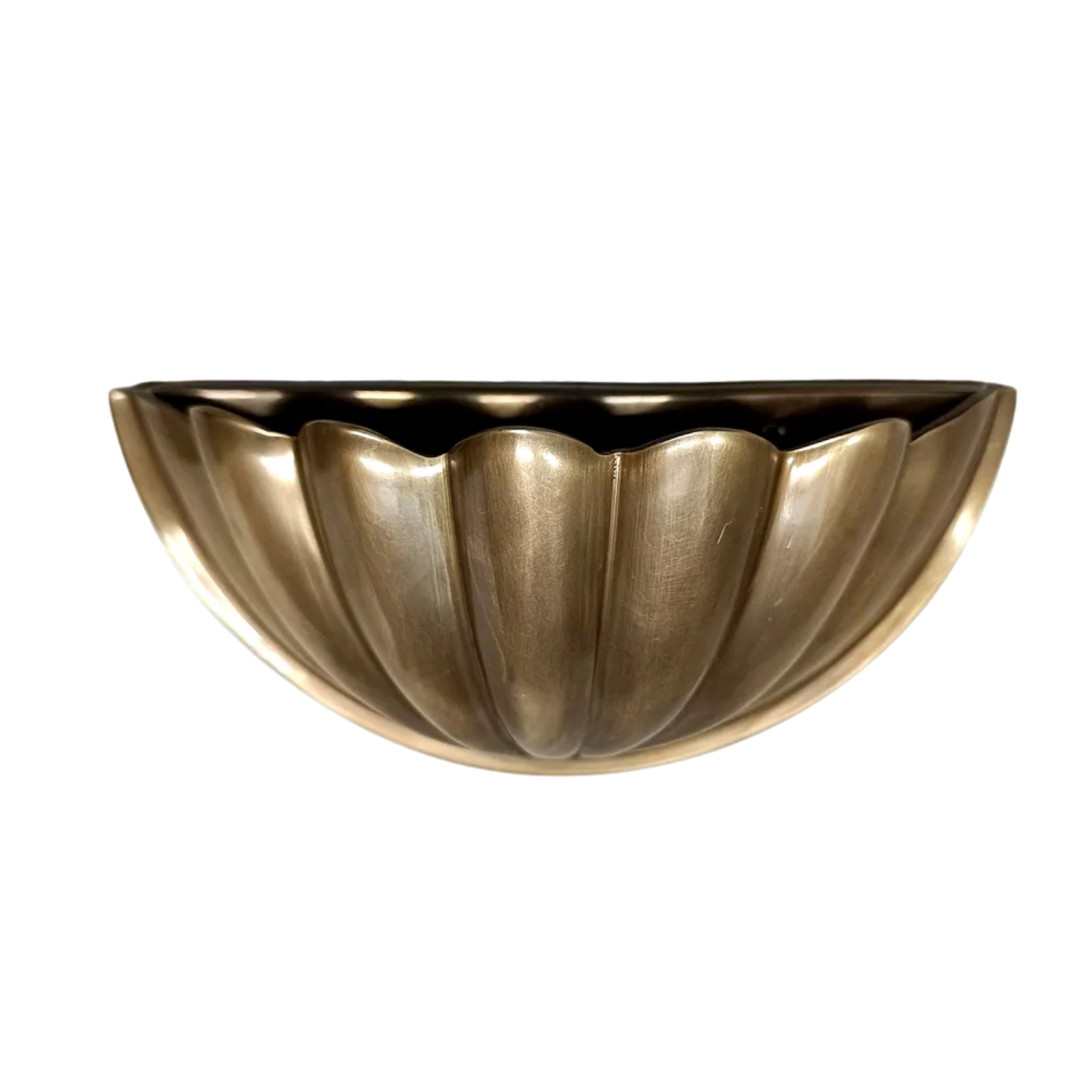 Half Moon Shell Shade Wall Light (Small)