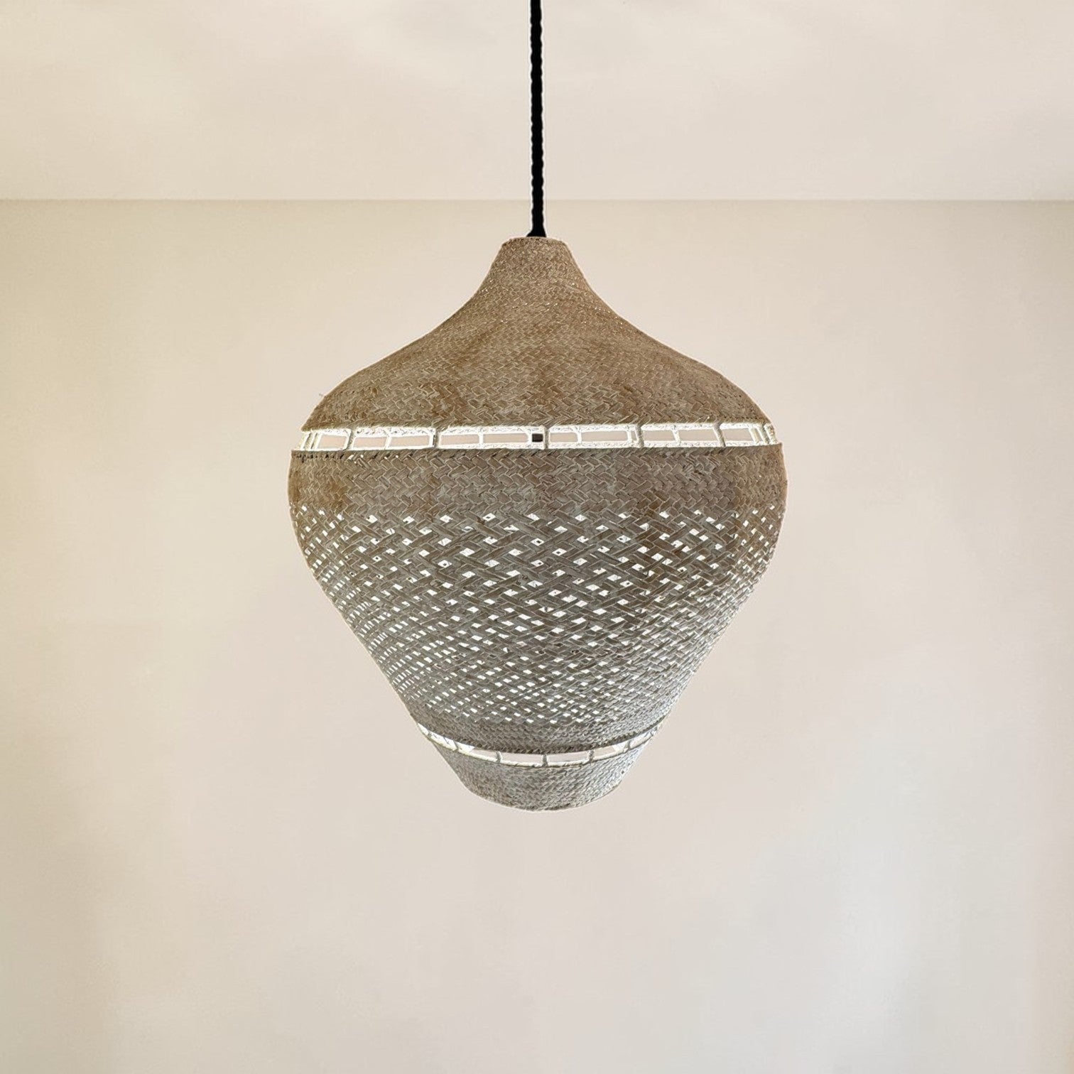 Halia Rattan Hanging Lamp