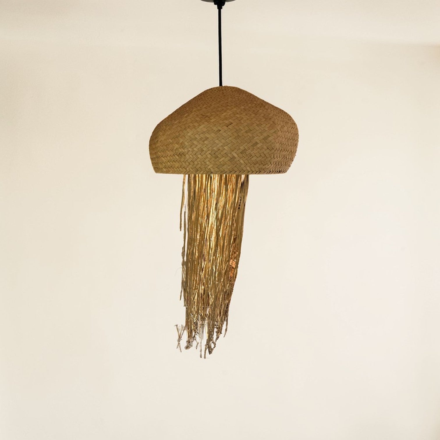 Halina Rattan Hanging Lamp