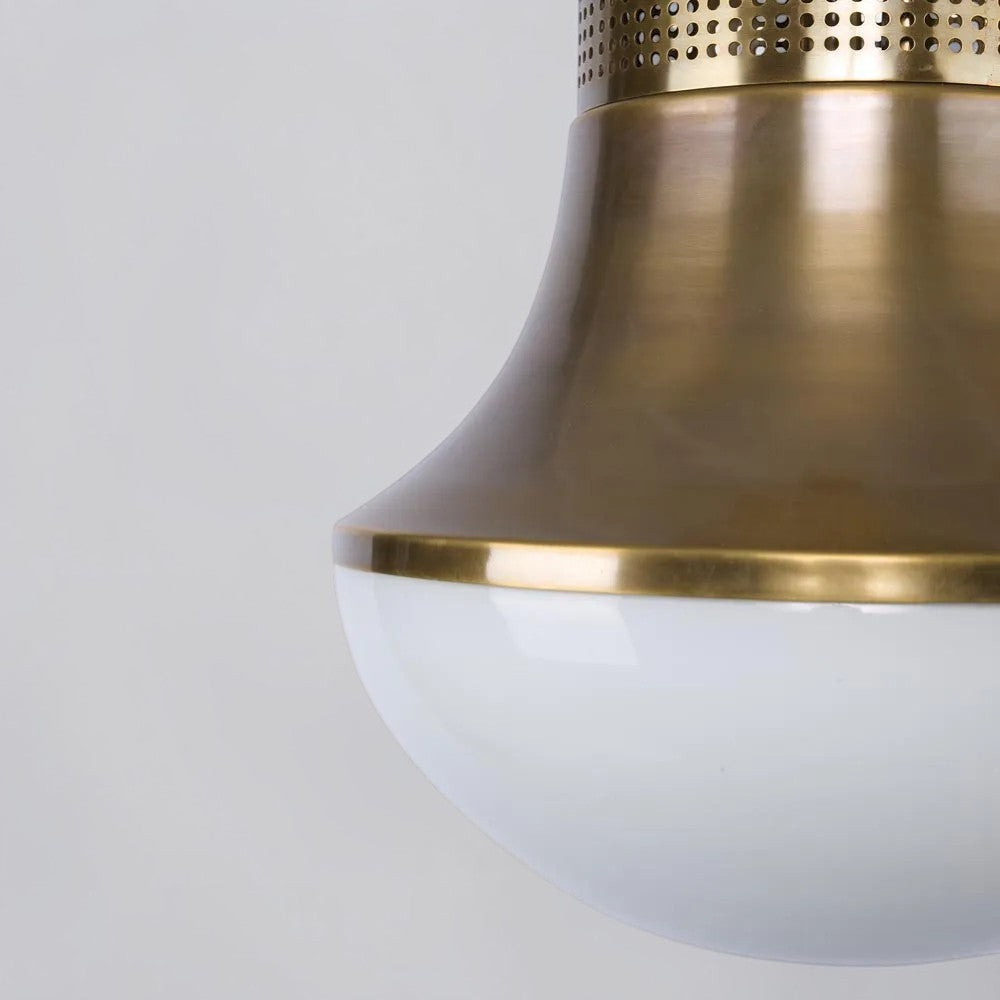 Halo Ceiling Pendant Antique Brass ELPIM31886AB