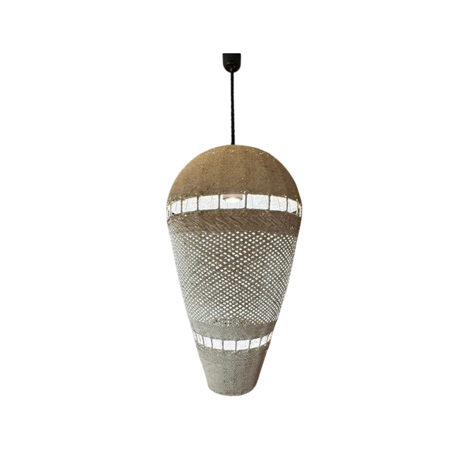 Hamid Rattan Hanging Lamp