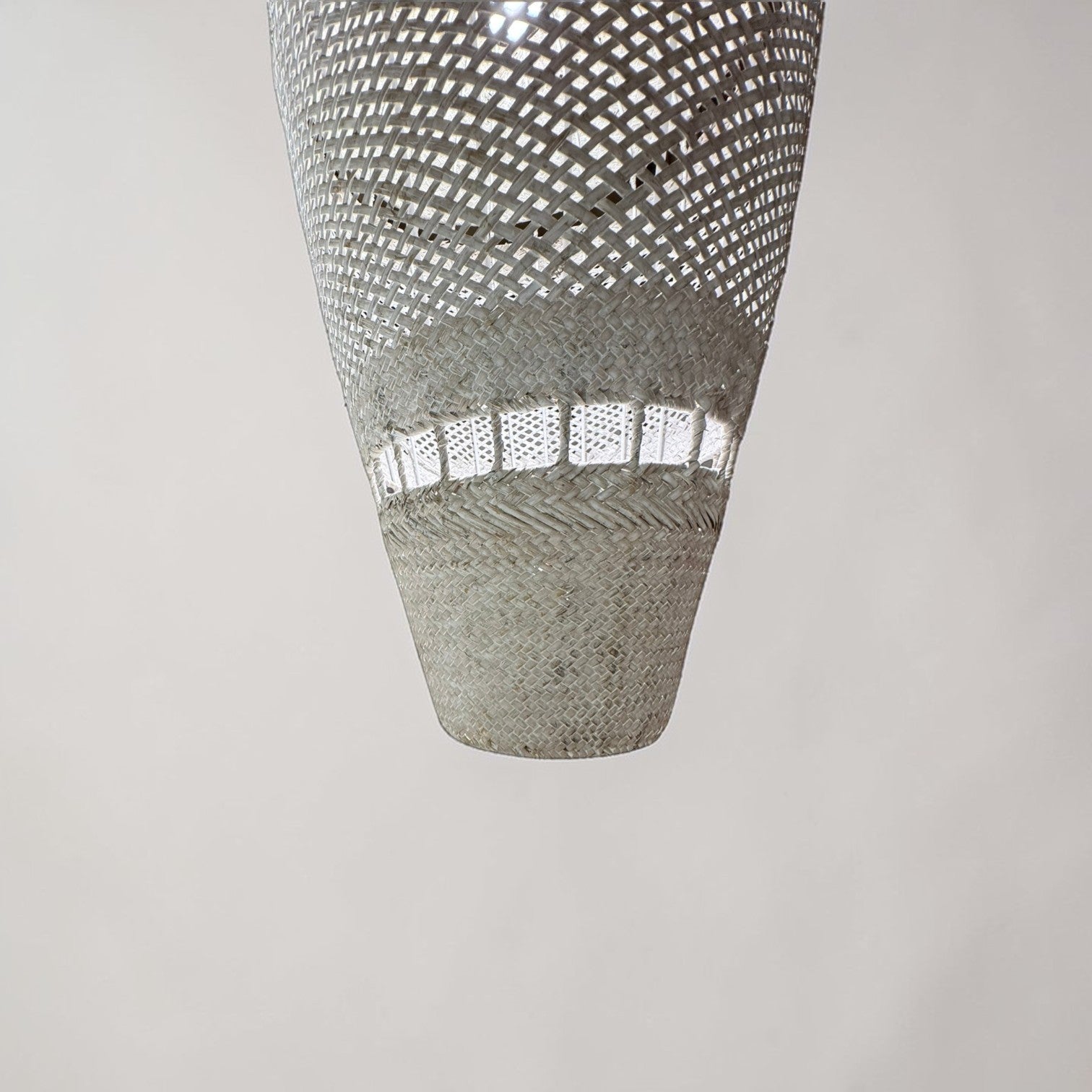Hamid Rattan Hanging Lamp