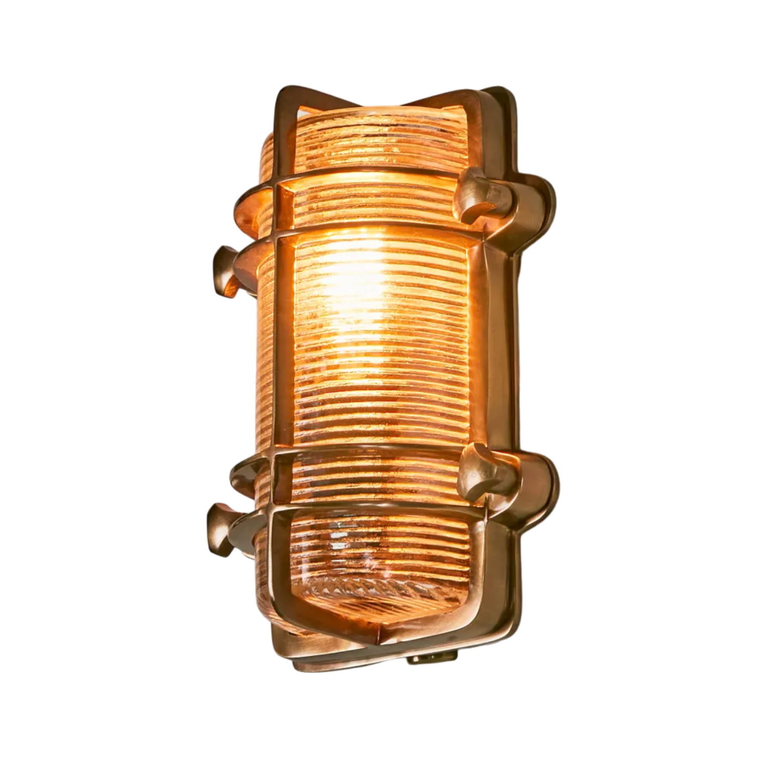 Harley Outdoor Wall Light Antique Brass
