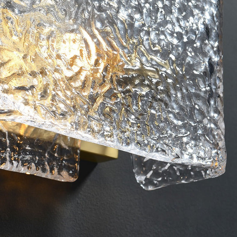 Violet Organic Glass Wall Sconce