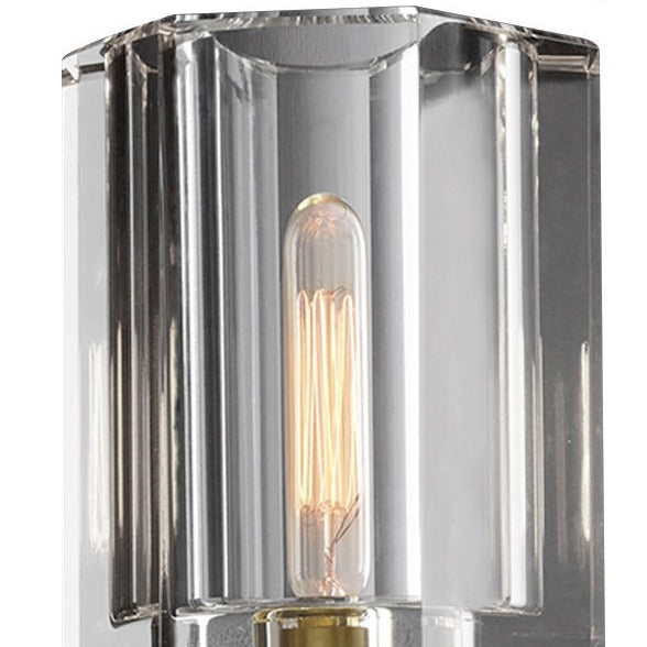 Zoey Clear Crystal Wall Lamp