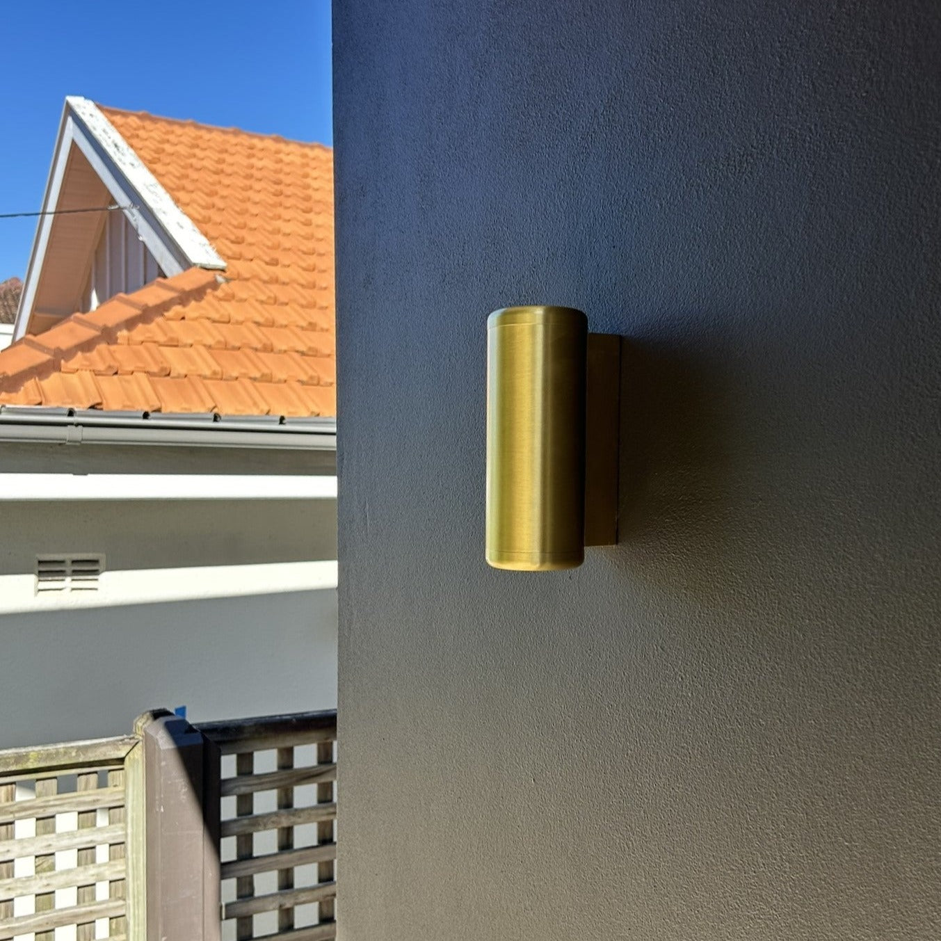 Kilburn Solid Brass Up-down Outdoor LED Wall Lamp