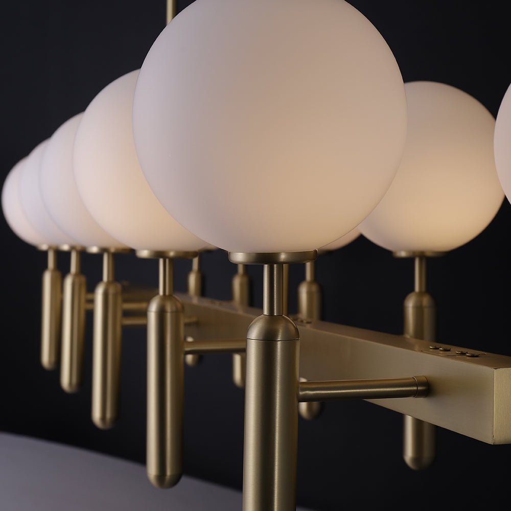 Ballina 10 Lamp Linear Chandelier