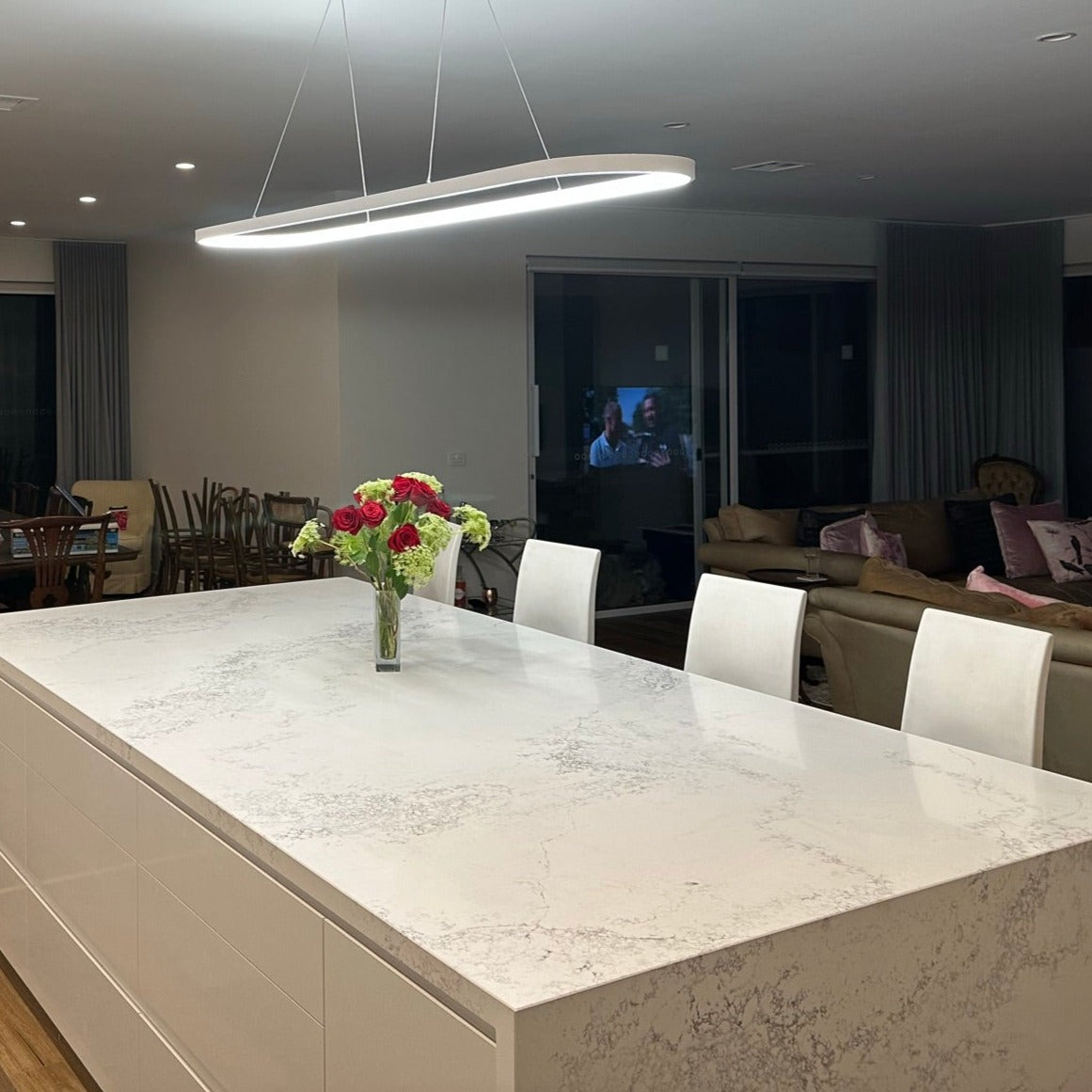 Esperance Oval 1800 Eclipse LED Pendant Lamp
