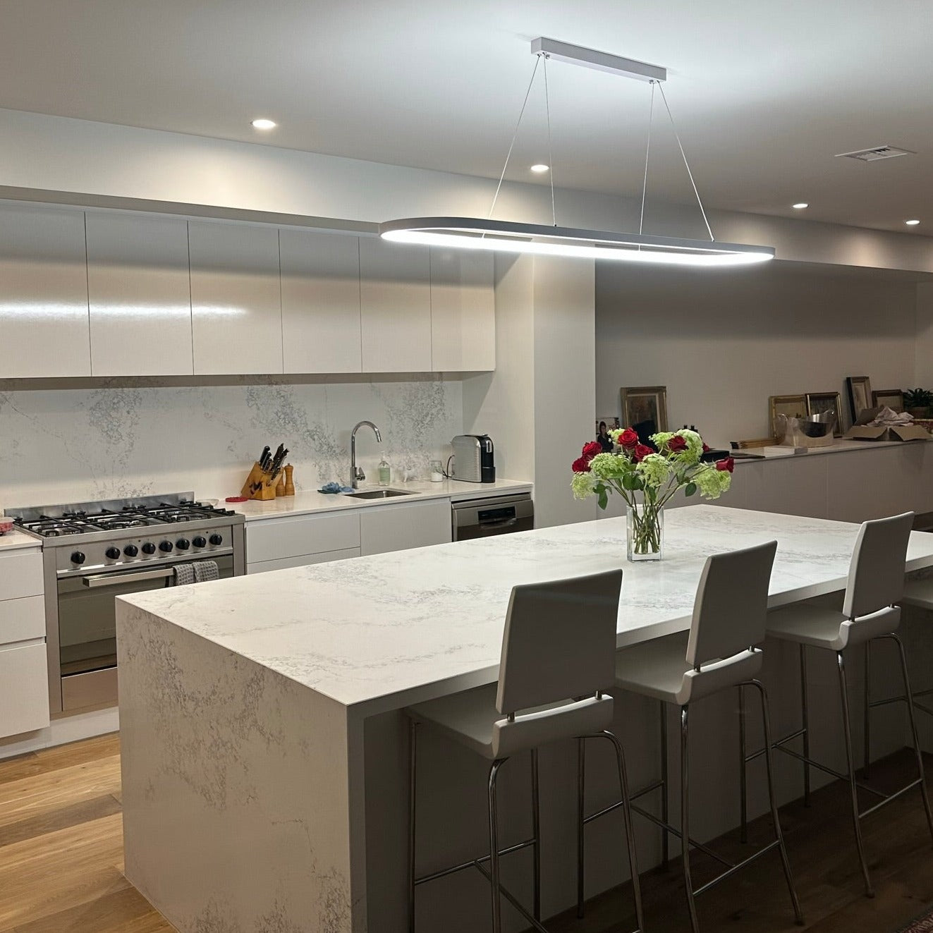Esperance Oval 1800 Eclipse LED Pendant Lamp