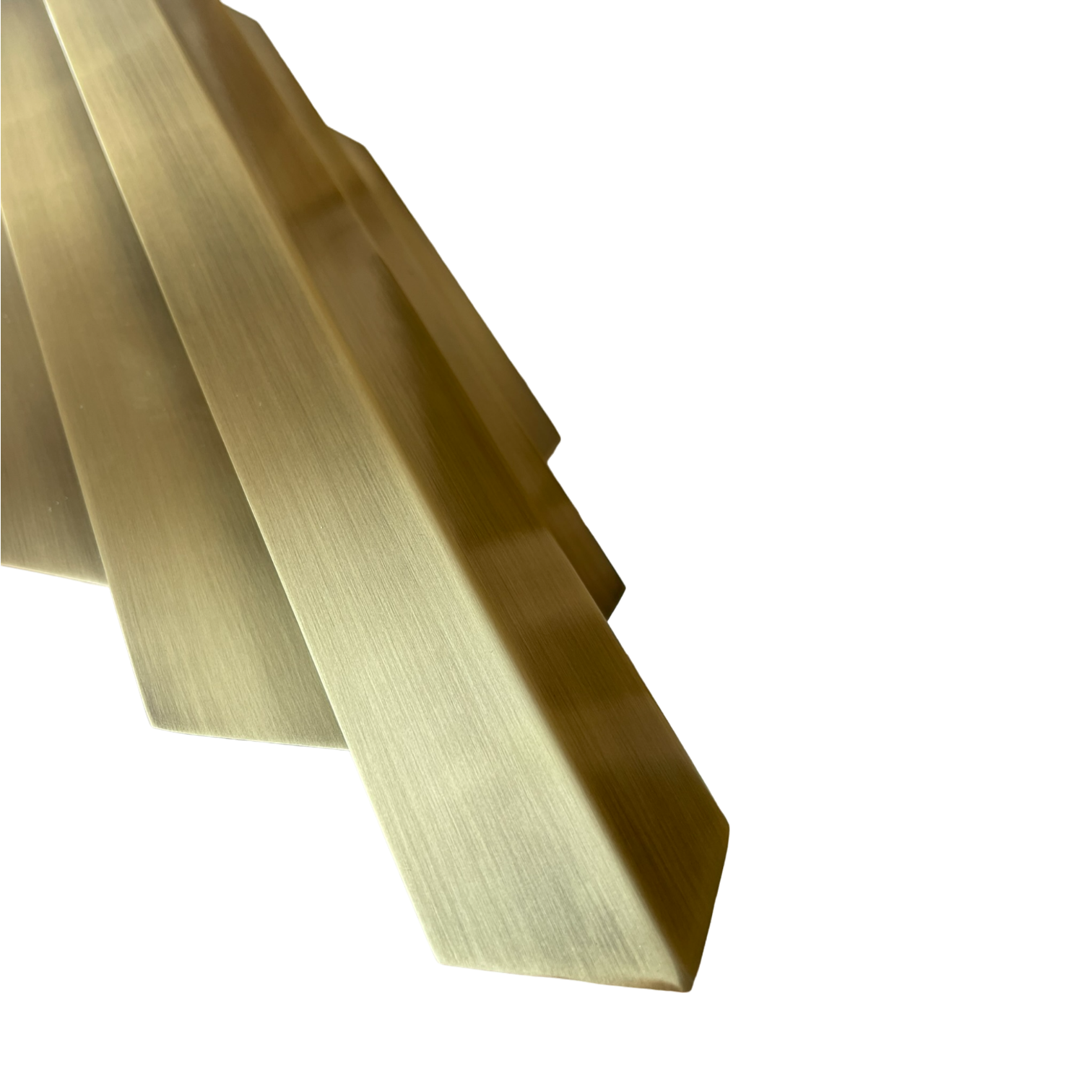 Old Bar Deco Wall Lamp in Brass