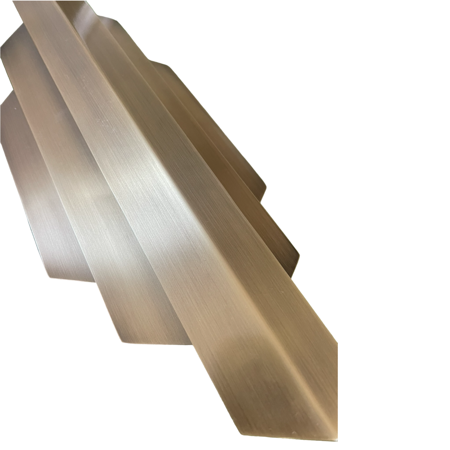 Old Bar Deco Wall Lamp in Brass