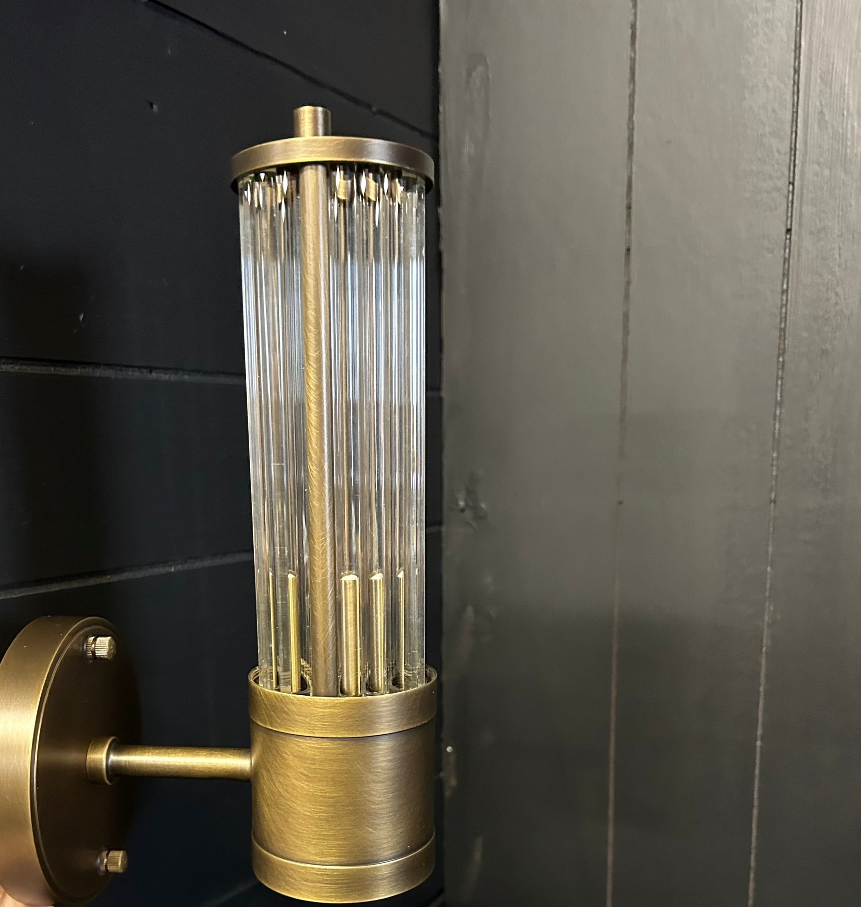Griffith Wall Lamp in Antique Brass (Clearance 1 remaining)