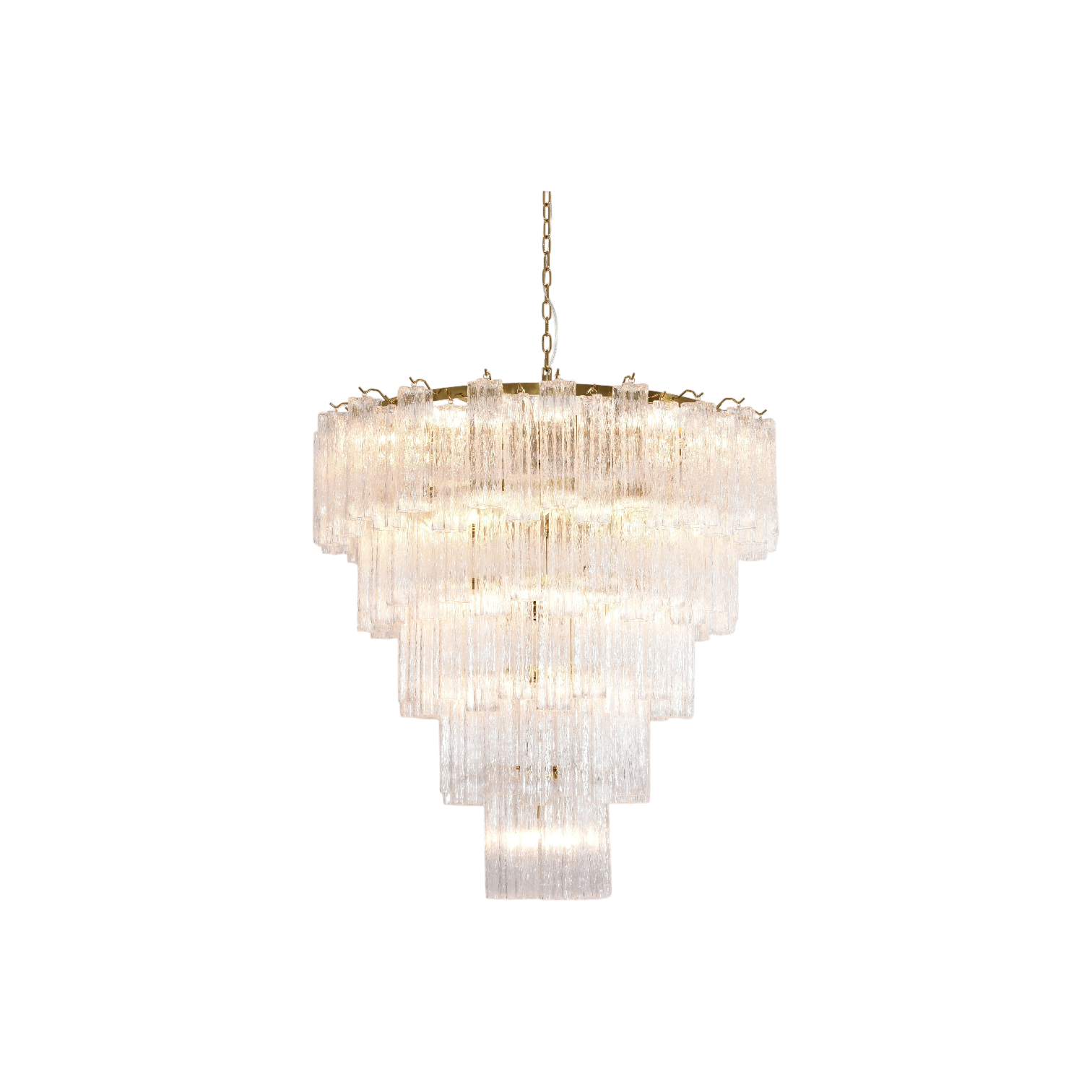 Lia Murano Glacier Tier Chandelier