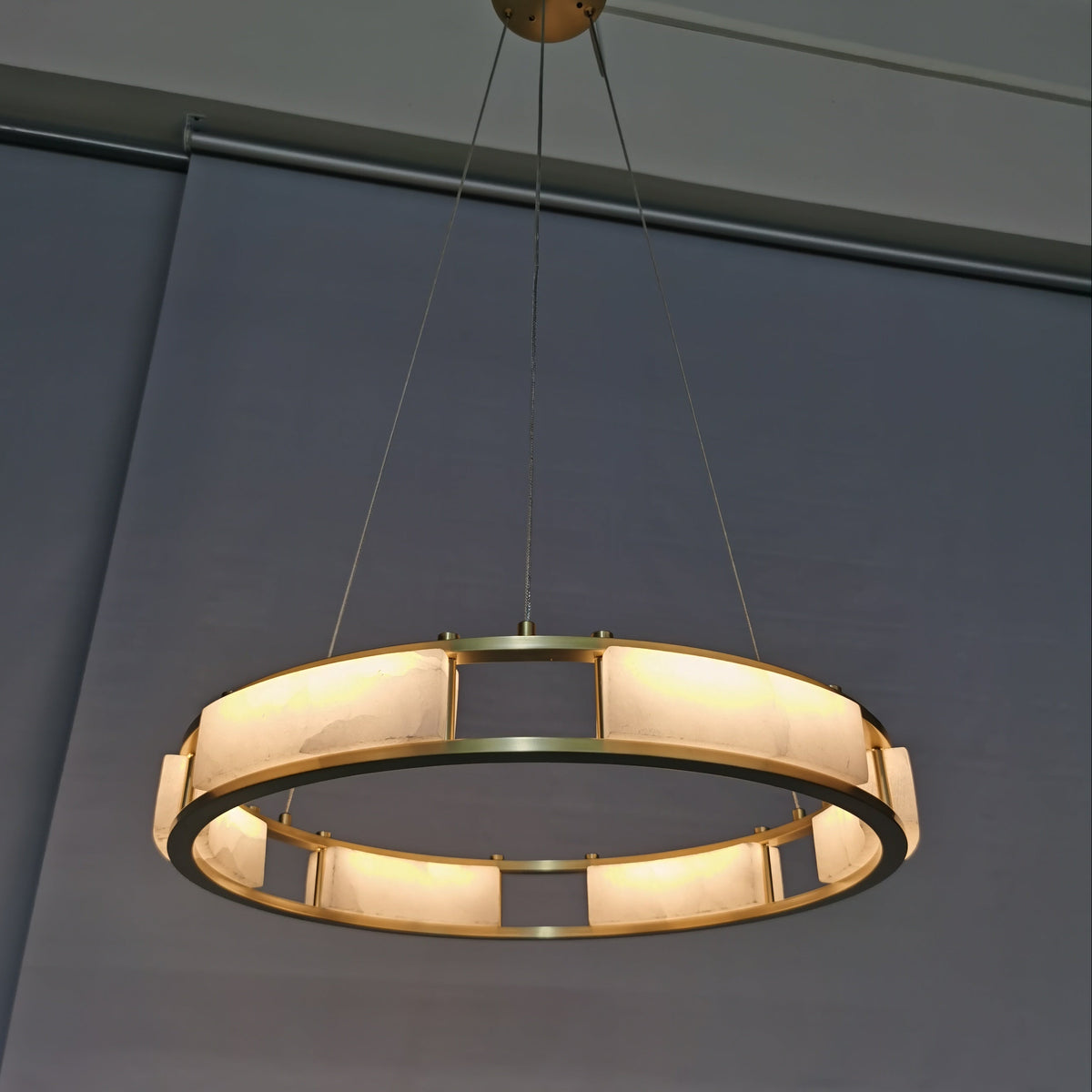Floyd Alabaster Ring Chandelier Pendant Lamp