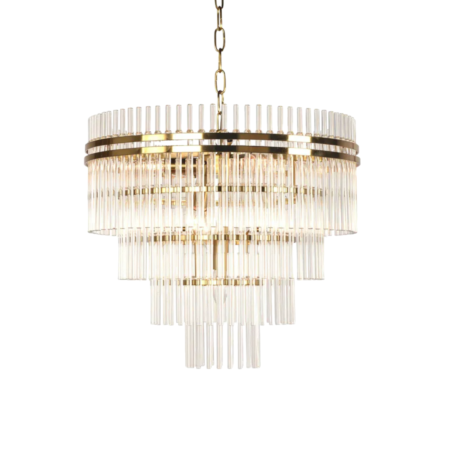 Infinity Chandelier Brass ELZRD80677BR