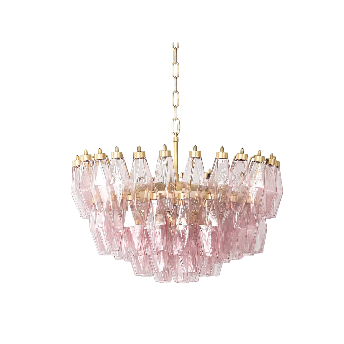 Isabella Murano Facet Bloom Chandelier