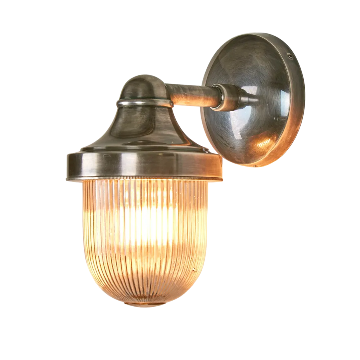 Jade Outdoor Wall Light Silver