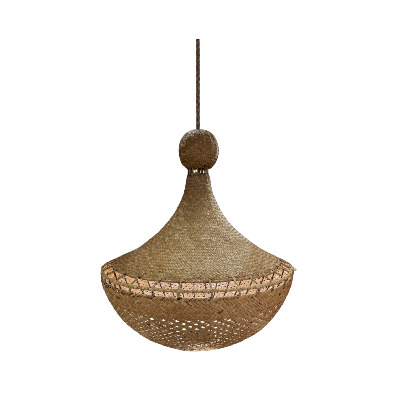Jadon Rattan Hanging Lamp