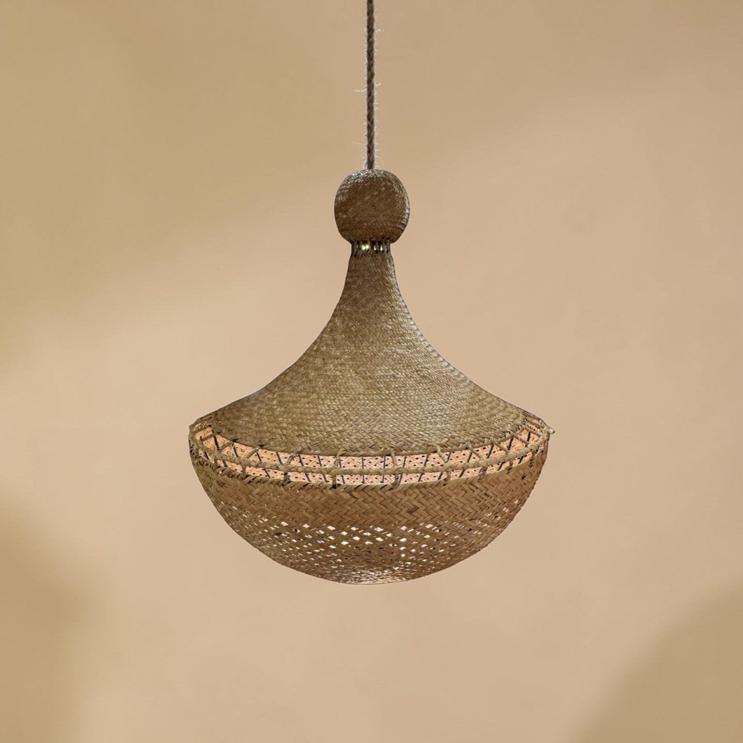 Jadon Rattan Hanging Lamp