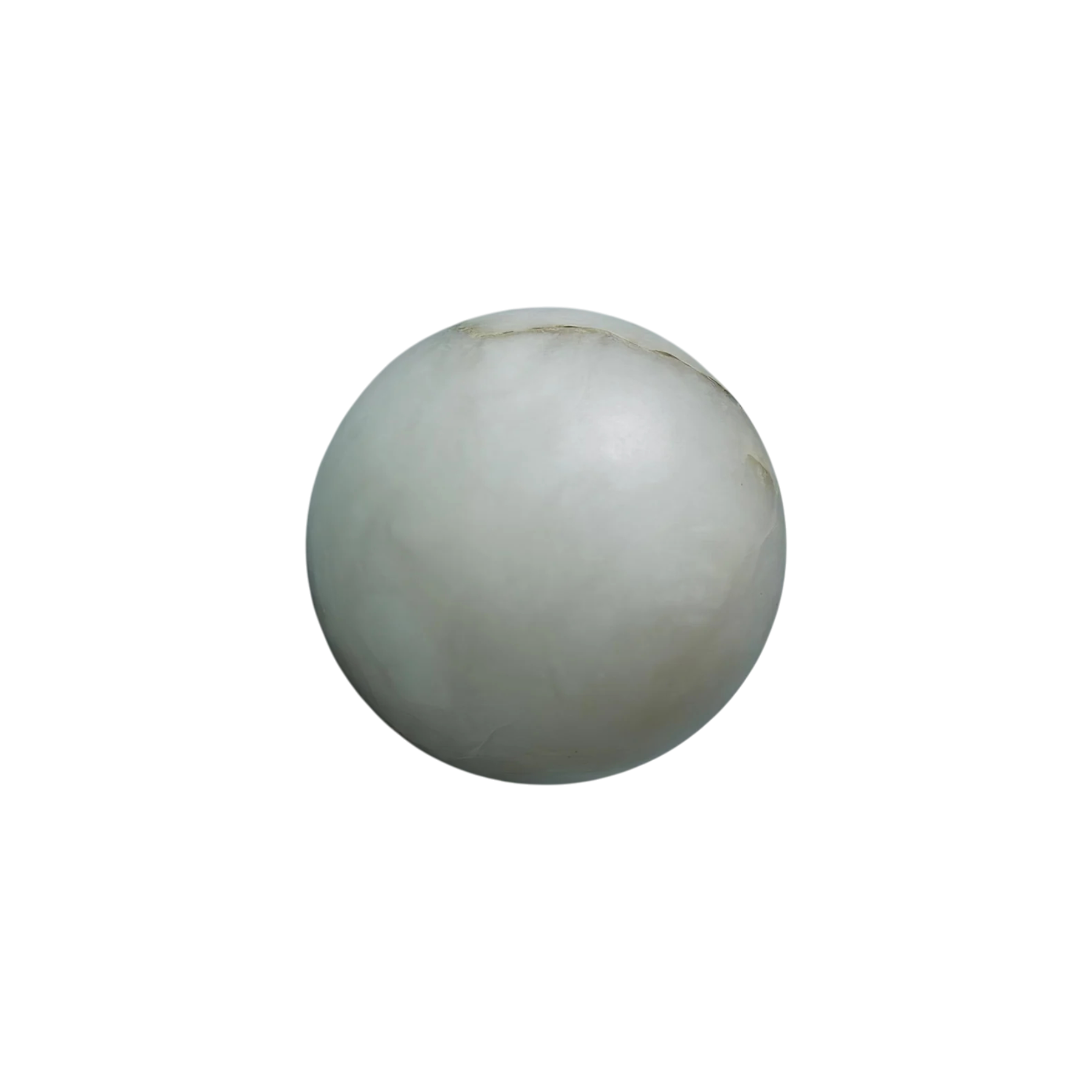 Jahna Small Round Orb Alabaster Ceiling Lamp