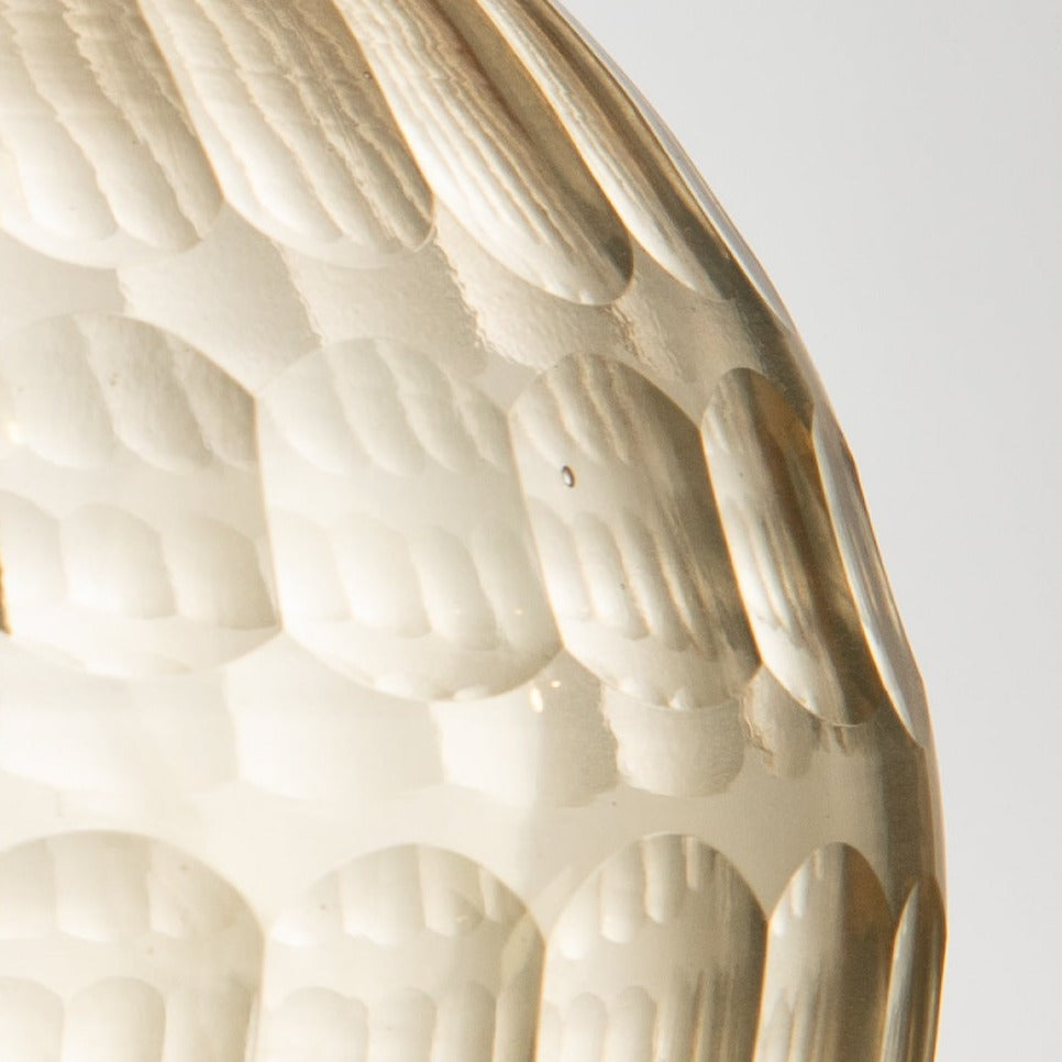 Alice Honeycomb Hand Cut Crystal Glass Pendant Lamp