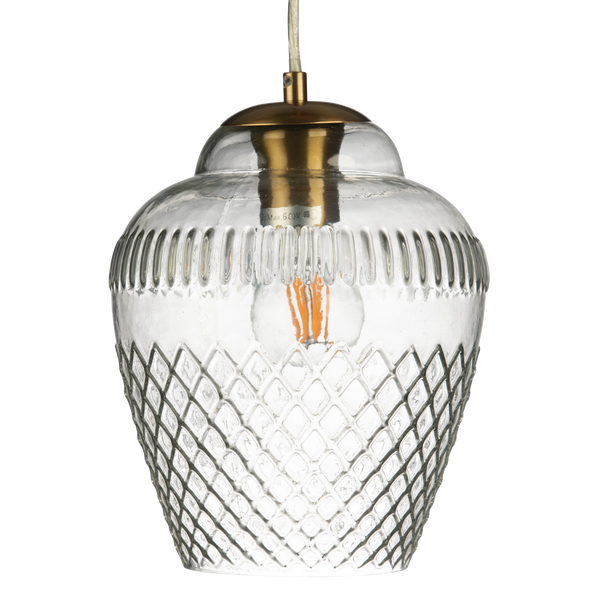 Henn&hart westford glass online pendant