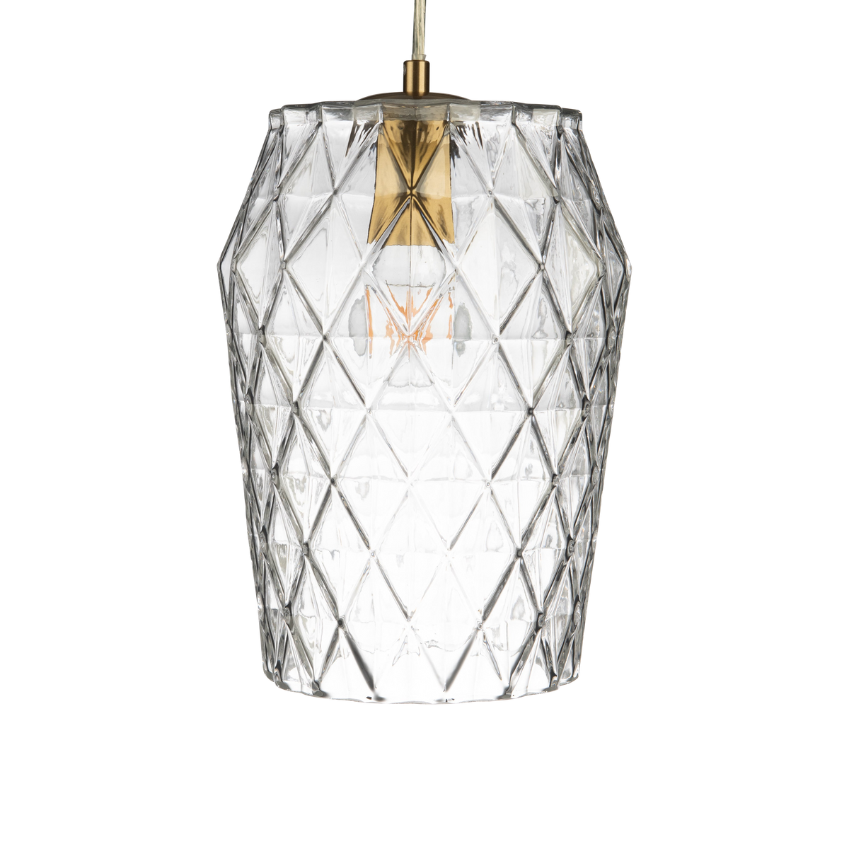 Krustallos '273' Clear Crystal Pendant Lamp