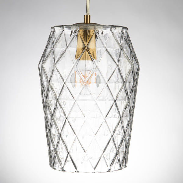 Krustallos '273' Clear Crystal Pendant Lamp