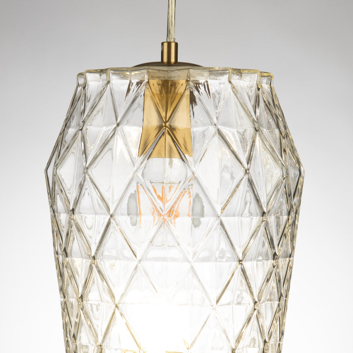 Krustallos '273' Clear Crystal Pendant Lamp