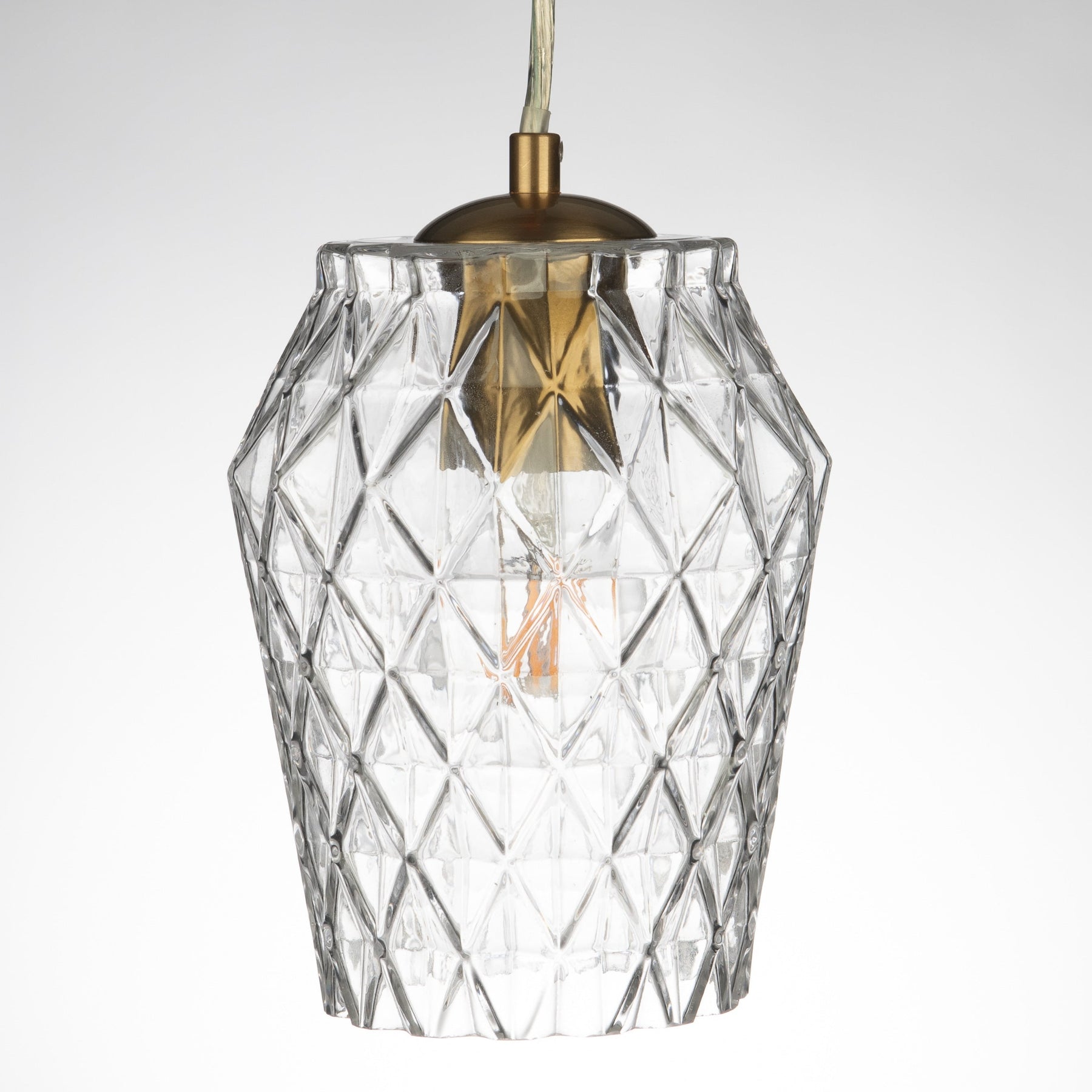 Krustallos '200' Pendant Clear Glass