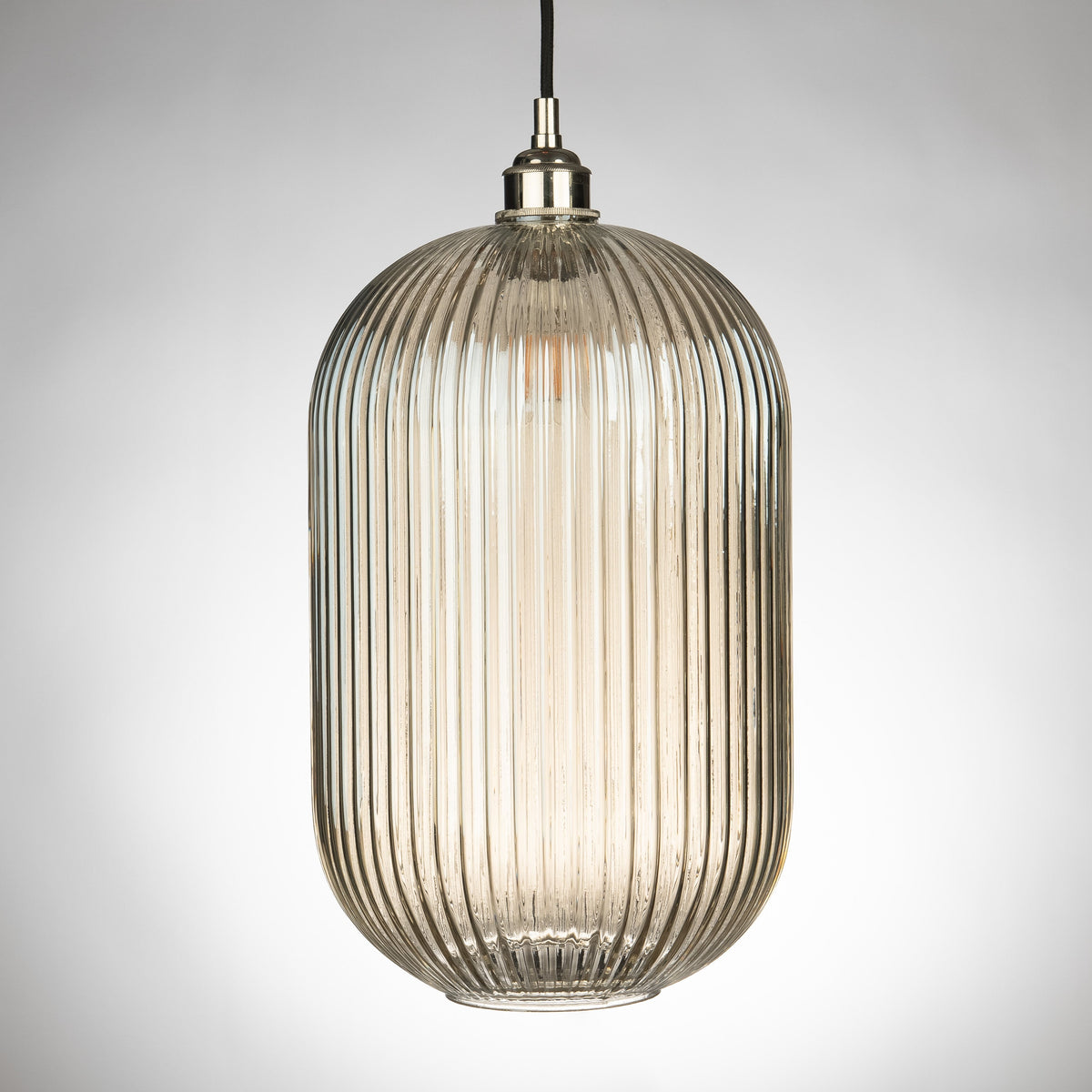 Reffro Rippled Champagne Glass Column Pendant Lamp