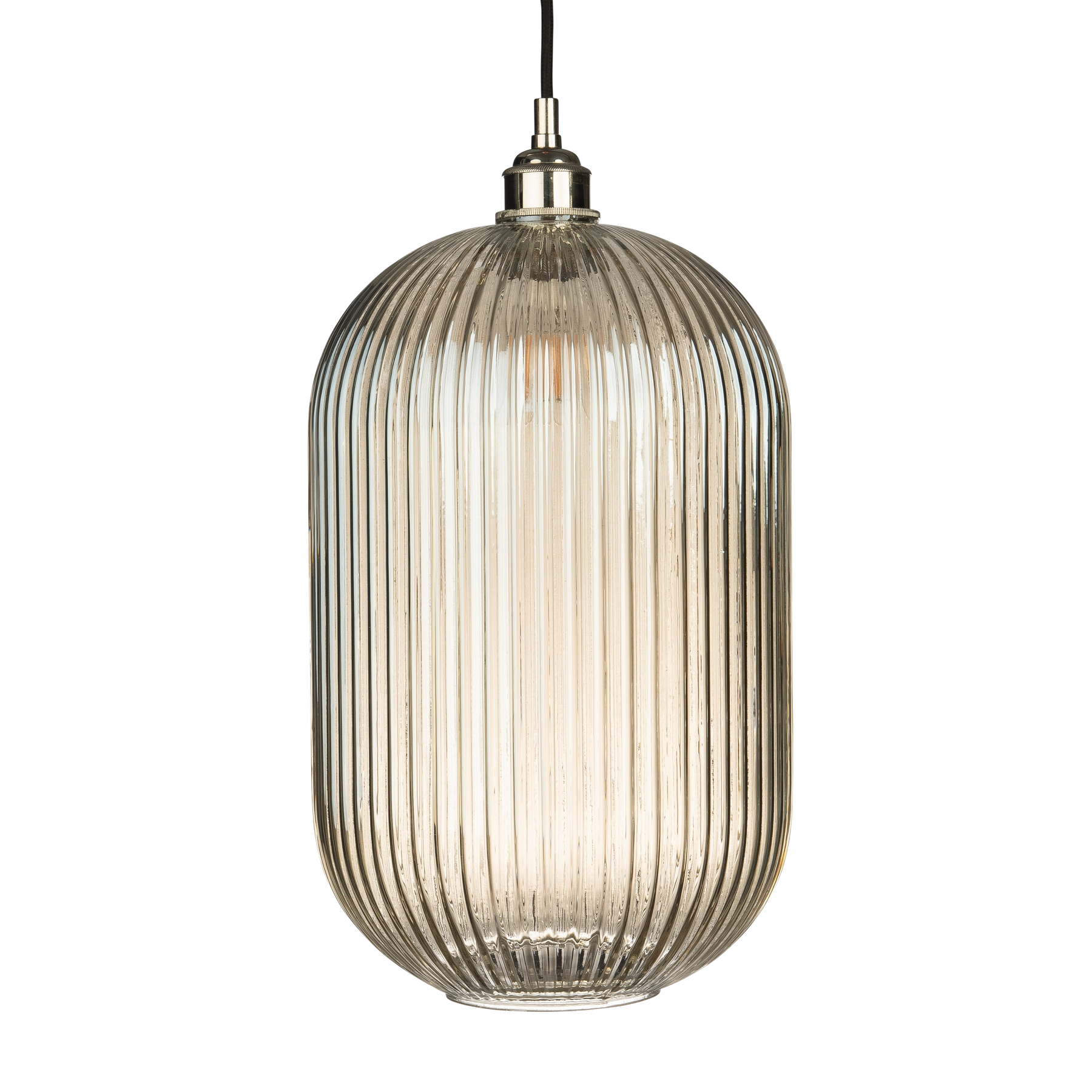 Reffro Rippled Champagne Glass Column Pendant Lamp