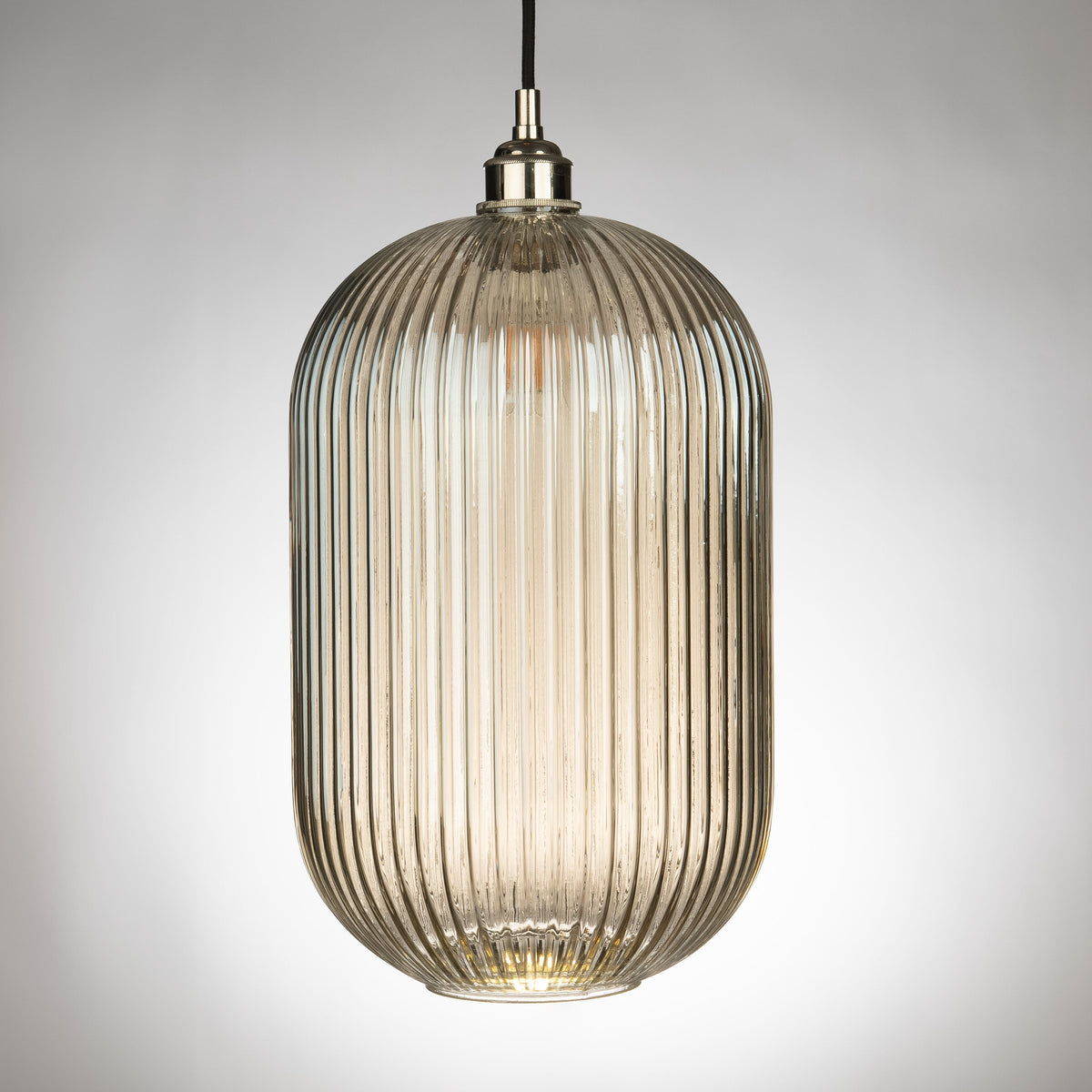 Reffro Rippled Champagne Glass Column Pendant Lamp