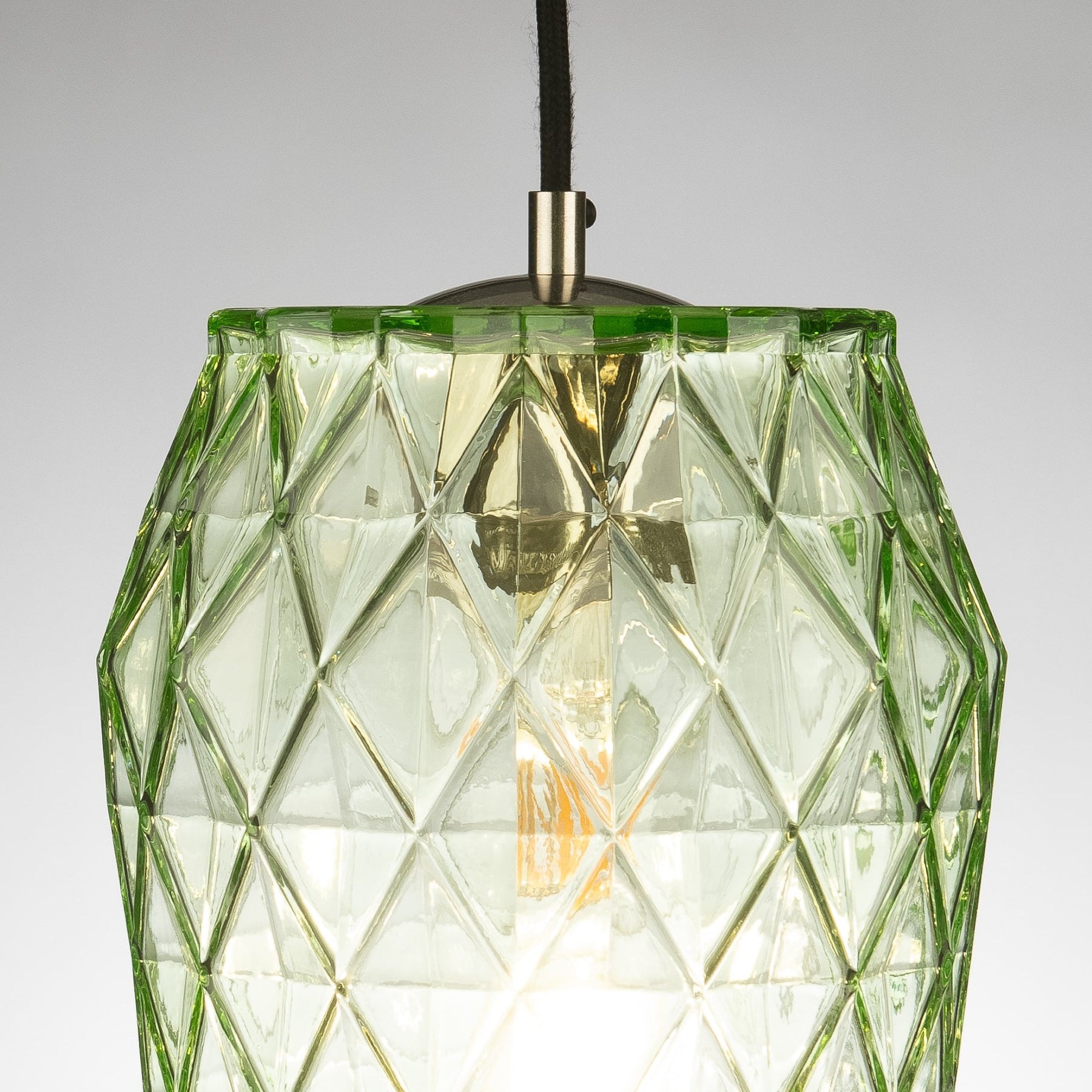 Krustallos '273' Pale Green Pendant Lamp